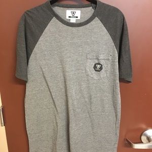 VISSLA Knit Pocket Tee Sz M